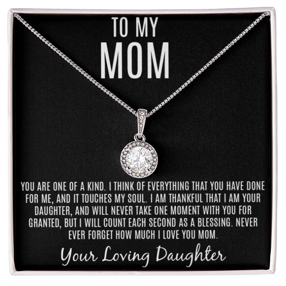 One Of A Kind Mom Necklace From Daughter