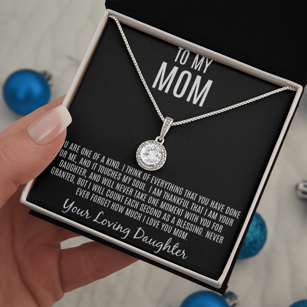 One Of A Kind Mom Necklace From Daughter