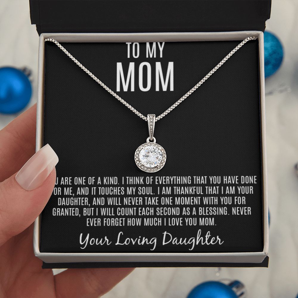 One Of A Kind Mom Necklace From Daughter