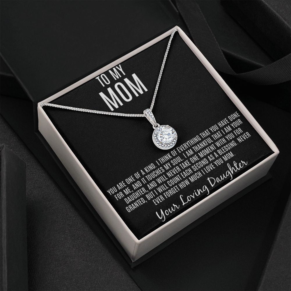 One Of A Kind Mom Necklace From Daughter