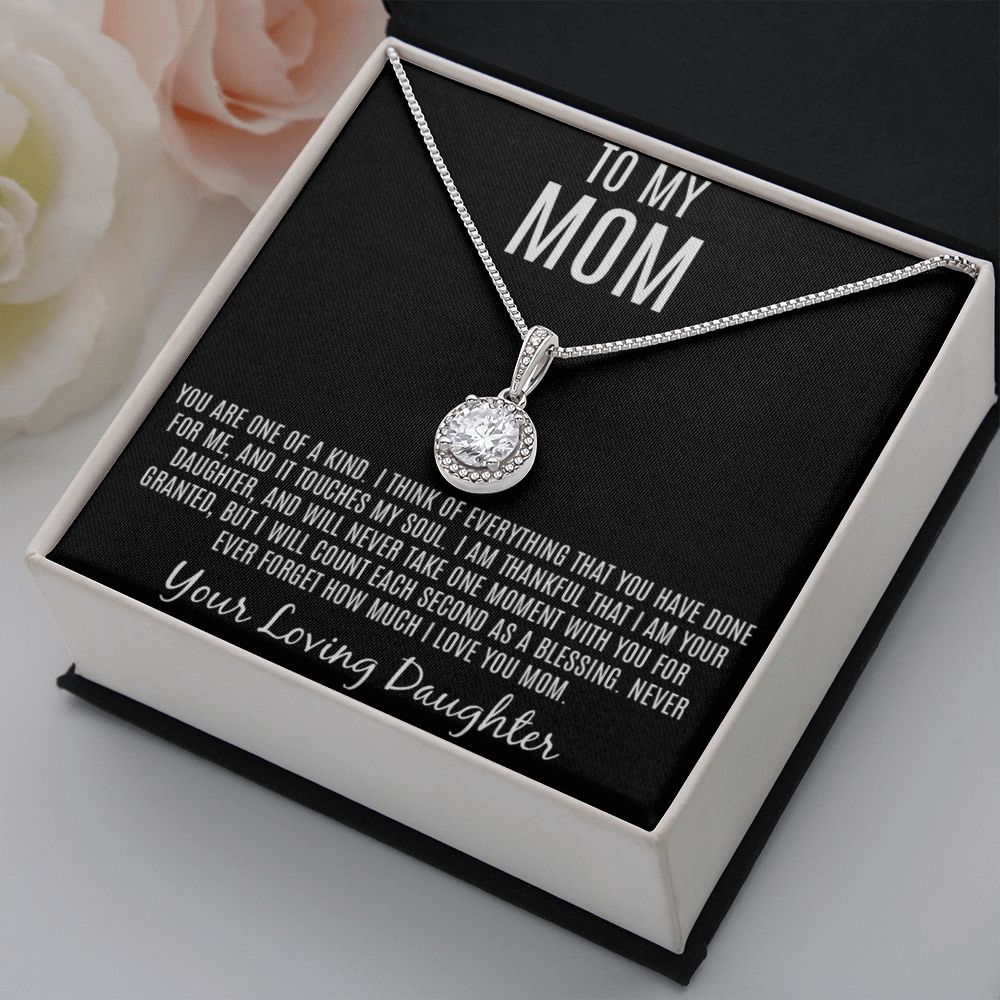 One Of A Kind Mom Necklace From Daughter
