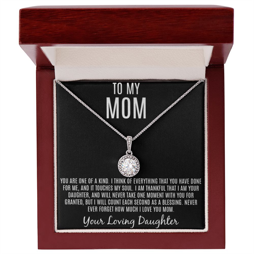 One Of A Kind Mom Necklace From Daughter