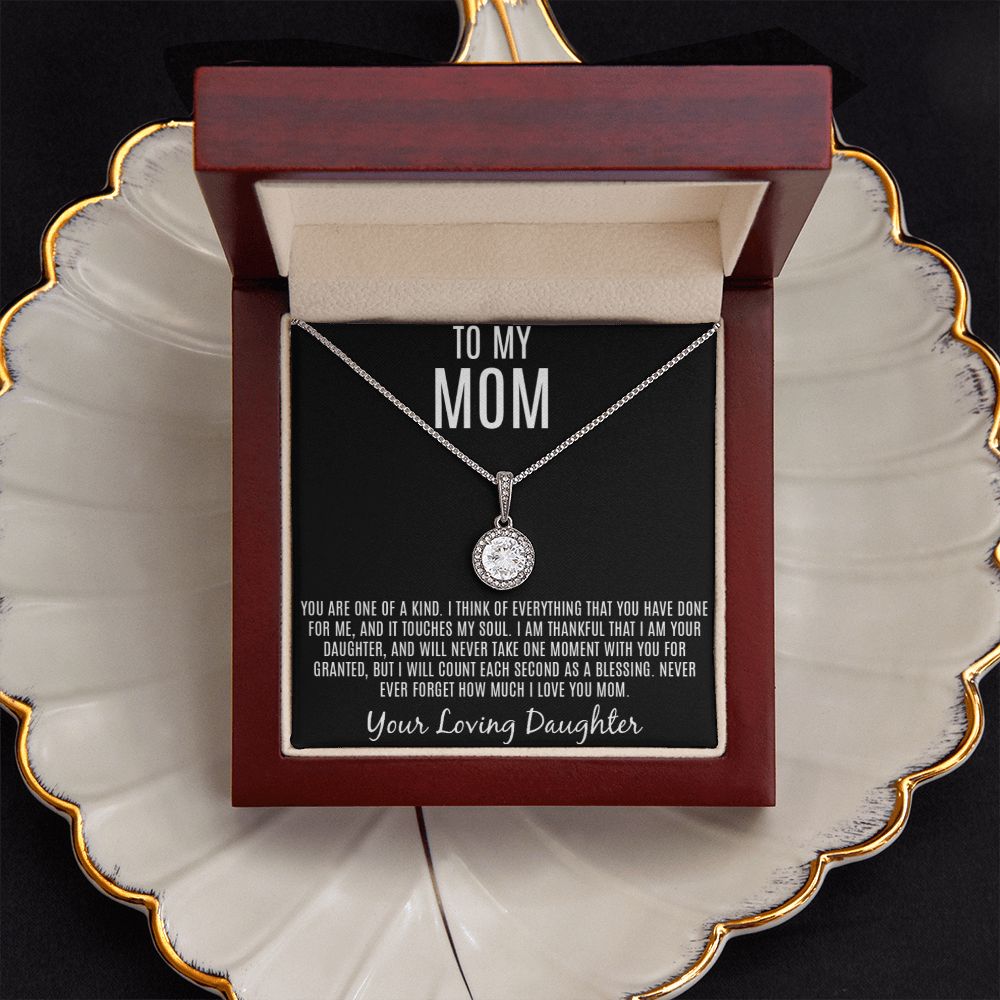 One Of A Kind Mom Necklace From Daughter
