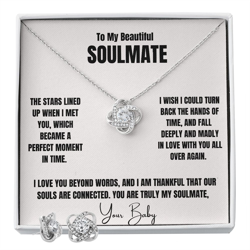 To My Beautiful Soulmate Love Knot