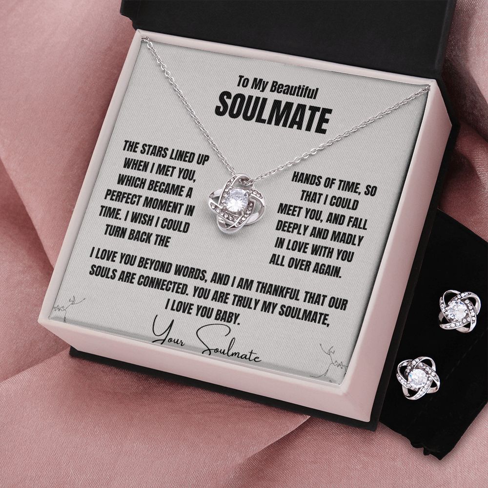 To My Beautiful Soulmate, I love you beyond words.