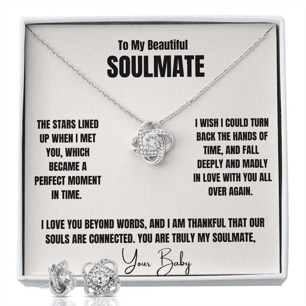 To My Beautiful Soulmate Love Knot