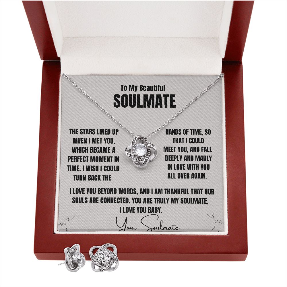 To My Beautiful Soulmate, I love you beyond words.